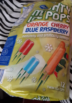 Mighty Ice Pops Orange Cherry Blue Raspberry Mighty Ice Pops Orange Cherry Blue Raspberry