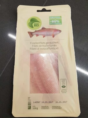 Migros Bio Forellenfilets Geräuchert Migros Bio Forellenfilets Geräuchert