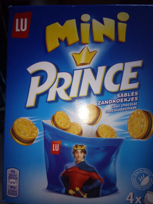 Mini Prince SaCorns Flavor Chocolat Mini Prince Sablés Goût chocolat
