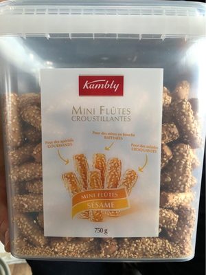 Mini flutes croustillantes Mini flutes croustillantes