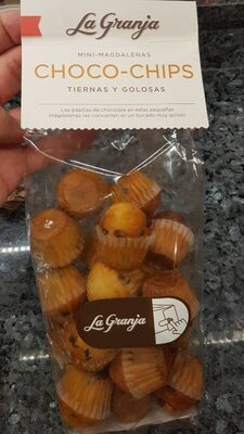 Mini-magdalenas Choco-chips "La Granja" Mini-magdalenas Choco-chips "La Granja"