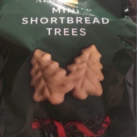 Mini shortbread trees