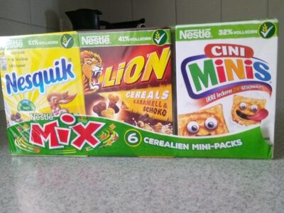 Mix 6 céréales Mini Packs Mix 6 céréales mini packs