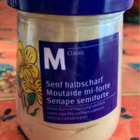 Moutarde Mi-Forte Sans Agents Conservateurs