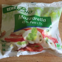 Mozzarella 45% Fett i.Tr.