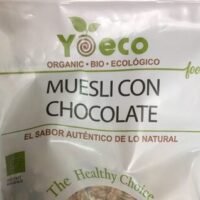 Muesli con chocolate