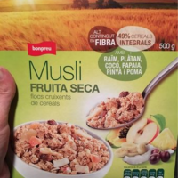 Musli fruita seca