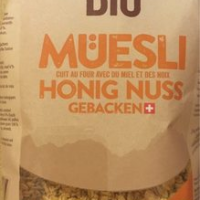 Müesli bio miel-noix