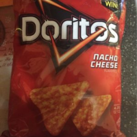 Nacho Cheese Flavored Tortilla Chips