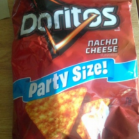 Nacho Cheese flavored (party size!)