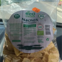 Nachos de maiz con queso