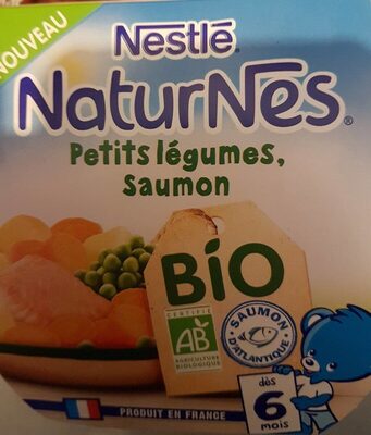 Naturnes Small Vegetables Salmon Naturnes petits légumes saumon