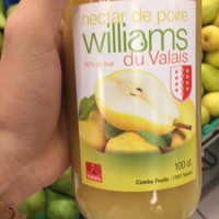 Nectar de Poire Williams du Valais