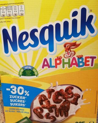 Nesquik alphabet Nesquik alphabet