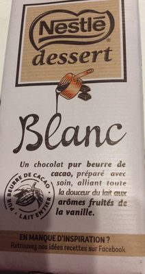 Nestle dessert blanc Nestle dessert blanc