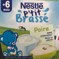 Nestlé p'tit brassé poire