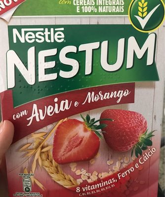 Nestum com aveia e morango Nestum com aveia e morango