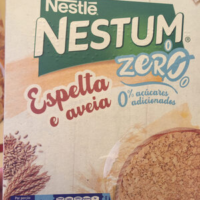 Nestum zero. Spelt Wheat and Oat Nestum zero. Espelta y avena