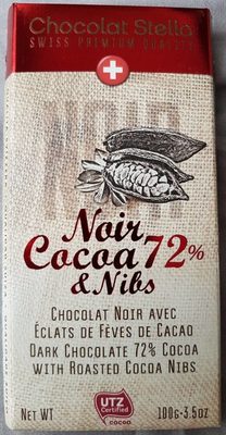 Noir Cocos 72% & nibs Noir cocos 72% & nibs