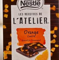 Noir orange confite
