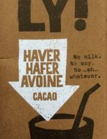 Oatly! Hafer Avoine Cacao
