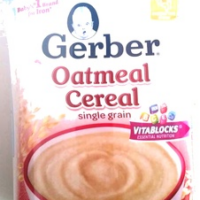 Oatmeal Cereal single grain