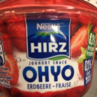 Ohyo yaourt fraise