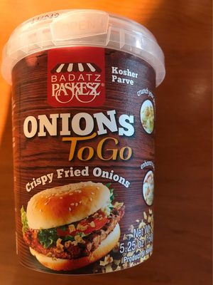 Onions Frits Oignons Frits