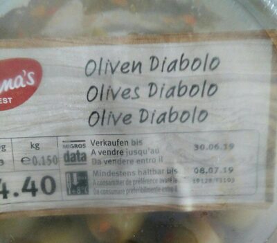 Diabolo Olives Olives Diabolo
