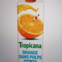 Orange sans pulpe