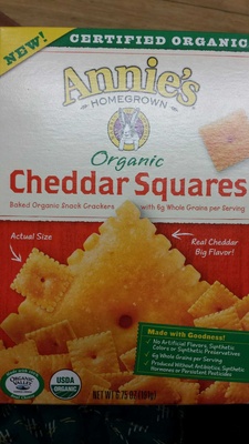 Organic Cheddar Squares Organic Cheddar Squares