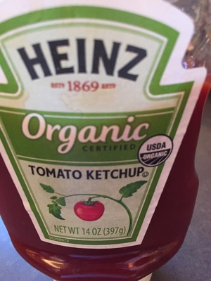 Organic certified Tomato Ketchup Organic certified Tomato Ketchup