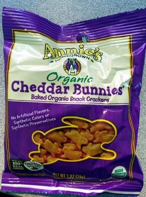 Organic cheddar bunnies Organic cheddar bunnies