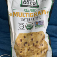 Organic tortilla chips