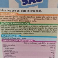 PALOMITAS CON SAL