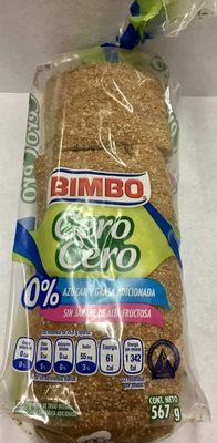 PAN Zero CERO BIMBO PAN CERO CERO BIMBO