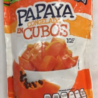 PAPAYA EN CUBOS