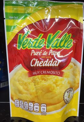 PURE from PAPA CON Cheese CHEDDAR PURE DE PAPA CON QUESO CHEDDAR