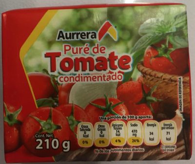 PURE from Tomato CONDIMENTADO PURE DE TOMATE CONDIMENTADO