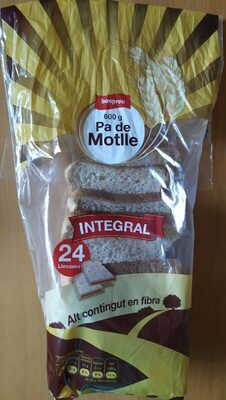 Pa from Motlle Integral Pa de Motlle Integral