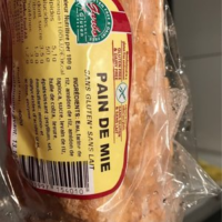 Pain de mie sans gluten
