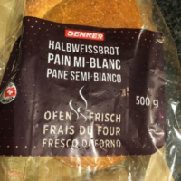 Pain mi-blanc 500 g