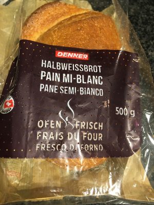 Pain mi-blanc 500 g Pain mi-blanc 500 g