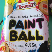 Paint ball bolas de mais