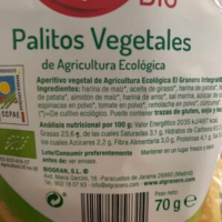 Palitos vegetales
