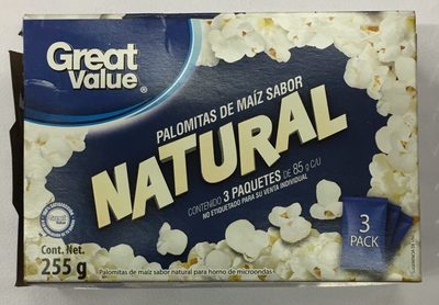 Palomitas Natural Palomitas Natural