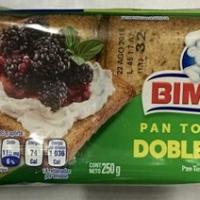 Pan Tostado Doble Fibra