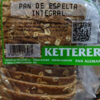 Pan de espelta integral
