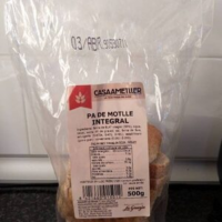 Pan de molde integral