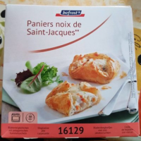 Panier noix de saint Jacques
